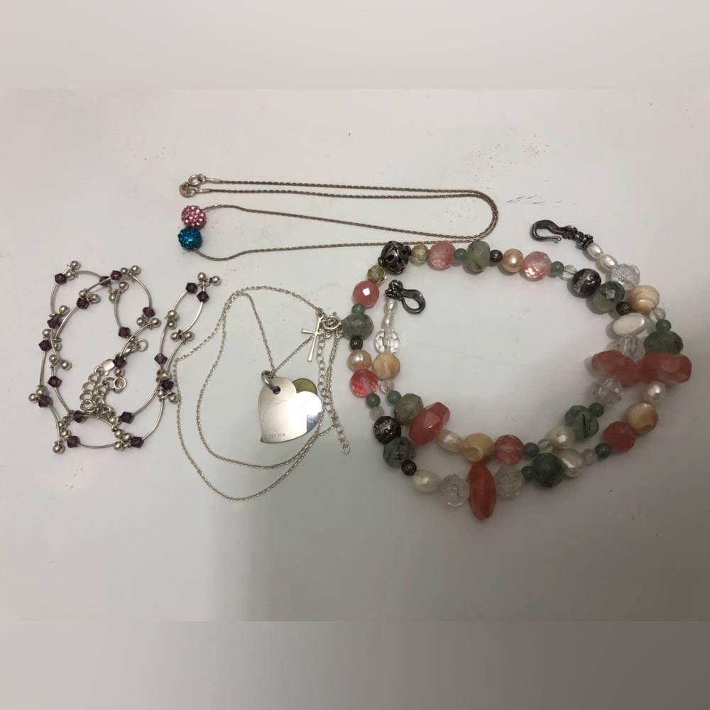 Sterling silver Lot Of Jewelry